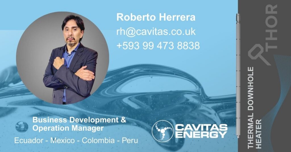 Cavitas Energy in South America: Contact Roberto Herrera