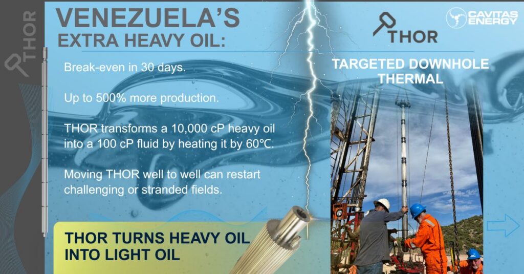 Turn heavy oil into light oil with THOR